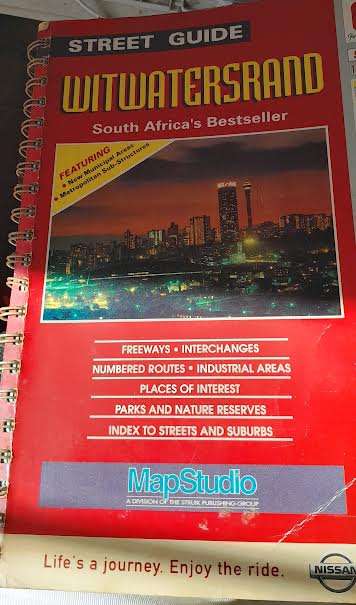 Street Guide Witwatersrand 9th Edition 1997/1998 -Mapstudio