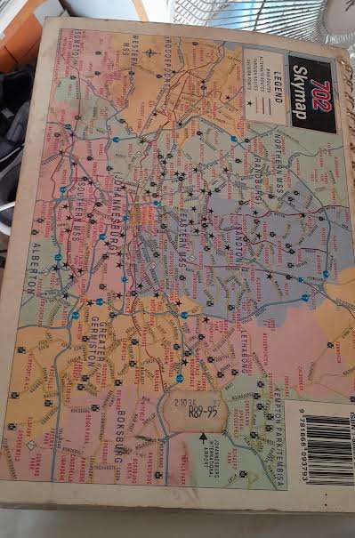 Street Guide Witwatersrand 9th Edition 1997/1998 -Mapstudio