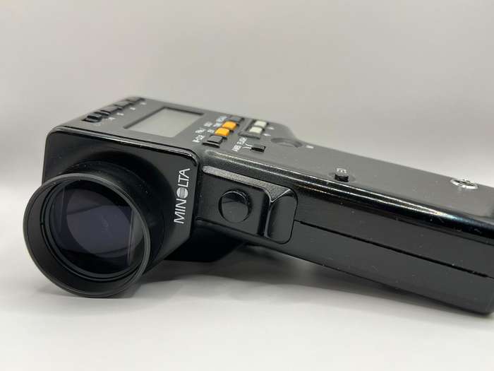 Well-Used Minolta Spotmeter F Light Exposure Spot Meter From JAPAN