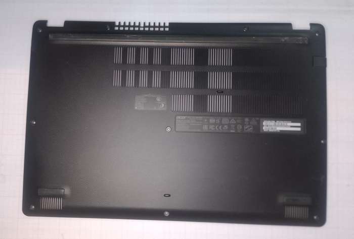 (D)Acer Aspire 5 A515-52 A515-52G D Shell Black Bottom Cover Base Case AP2CE000300