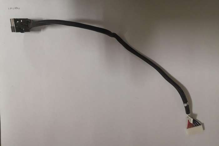 Dell Vostro 3400 3500 DC Power Charger Jack w/ Cable - 50.4ES08.001