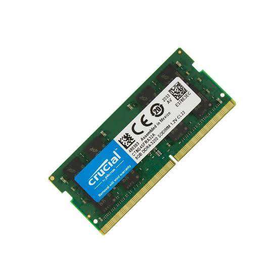 Crucial 8GB DDR4 3200MHz Notebook Memory