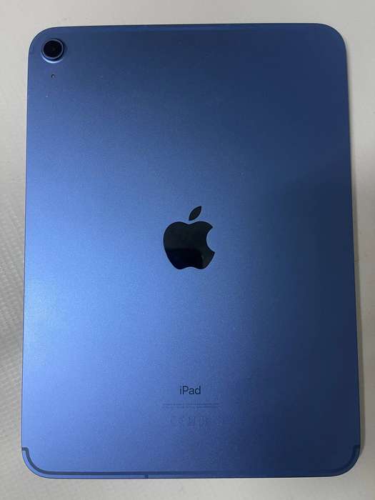 Apple iPad 10th Gen 64GB Wifi + Cellular - Blue - w/ Keyboard pouch - USB-C Cable