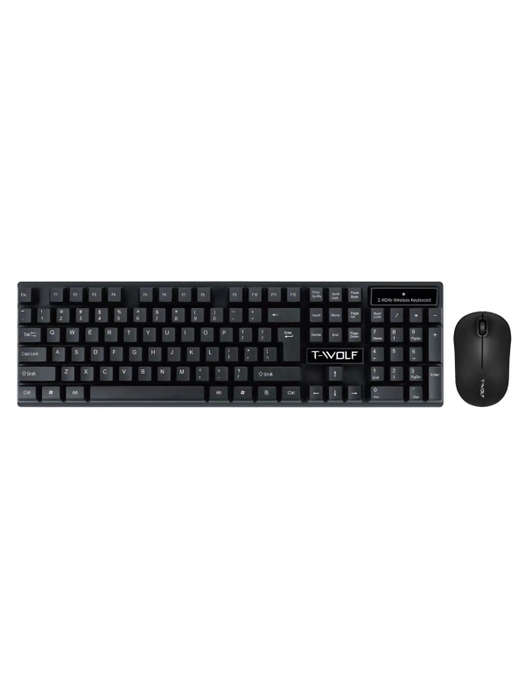 T-Wolf Wireless Keyboard and Mouse Combo TF-100