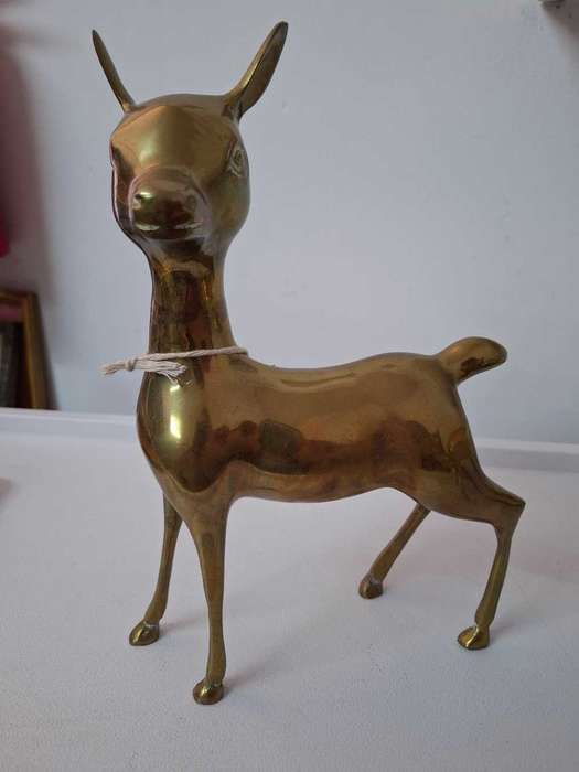 Set of 2 Brass Bambi's