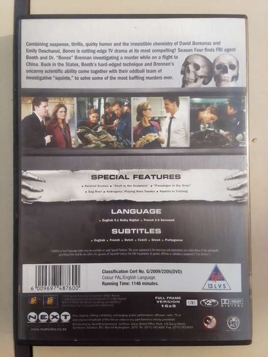 Bones, the fourth season (Body Bag Edition)