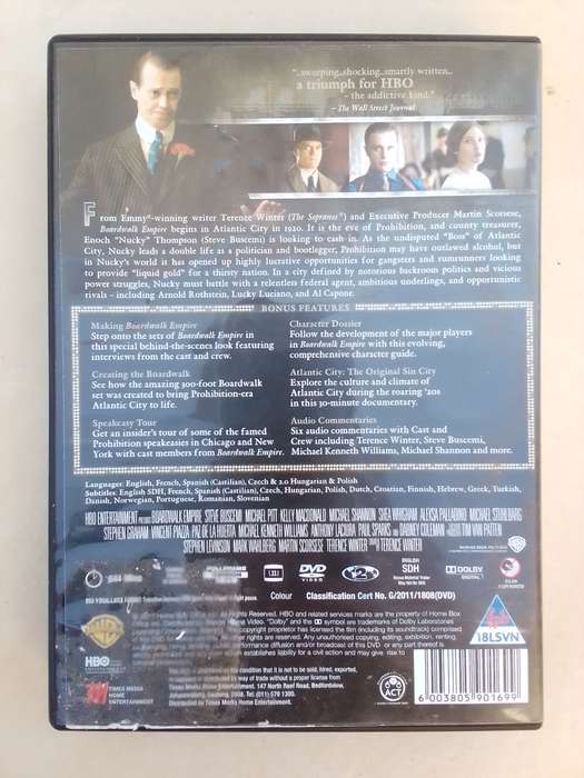 Boardwalk Empire, the Complete First Season
