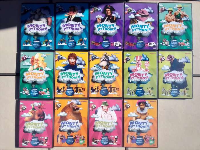 "The Complete Monty Python's Flying Circus" Mega Set (14 DVDs)