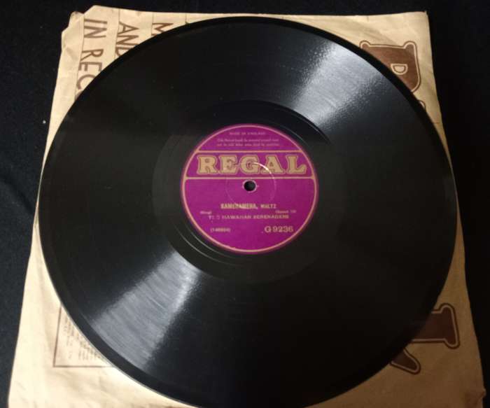 Regal vinyl 78RPM LP's