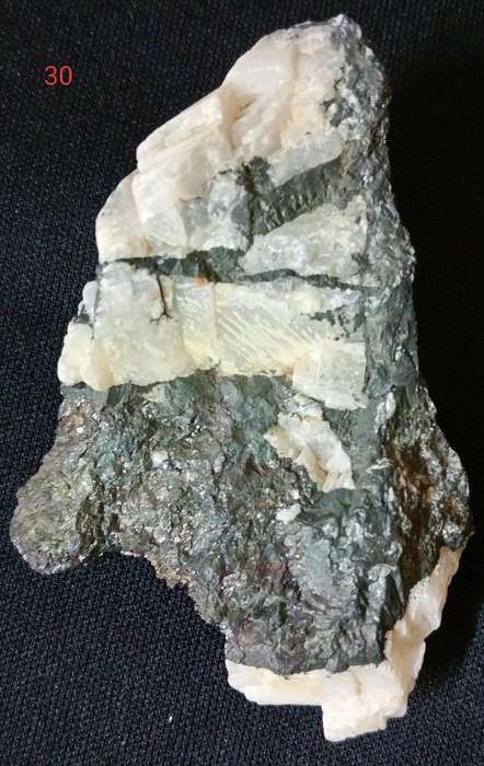Bornite/Quartz/Peacock Ore - Tsumeb