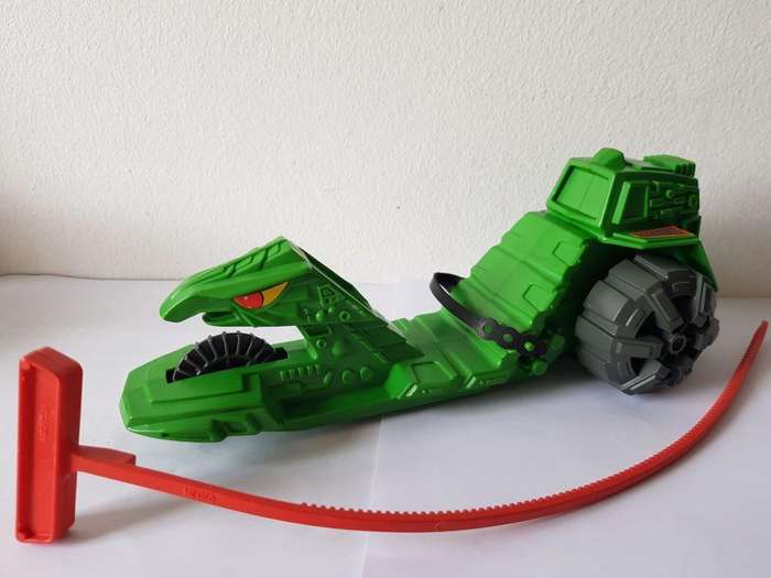 ORIGINAL1983 ROAD RIPPER GREEN BATTLE VEHICLE FROM THE MASTERS OF THE UNIVERSE - MOTU - MATTEL