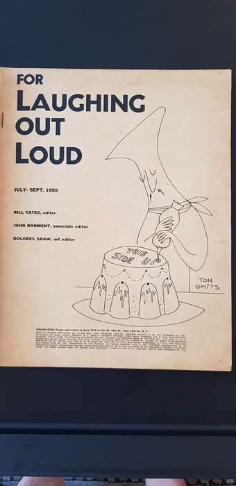 COMIC BOOK FROM 1959 - "FOR LAUGHING OUT LOUD".