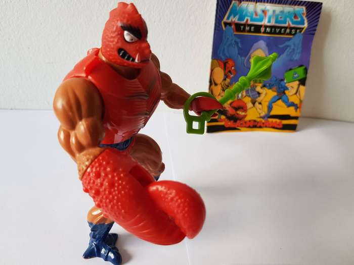 CLAWFUL VINTAGE ACTION FIGURE FROM 1984 & FROM THE MASTERS OF THE UNIVERSE - MOTU - MATTEL.