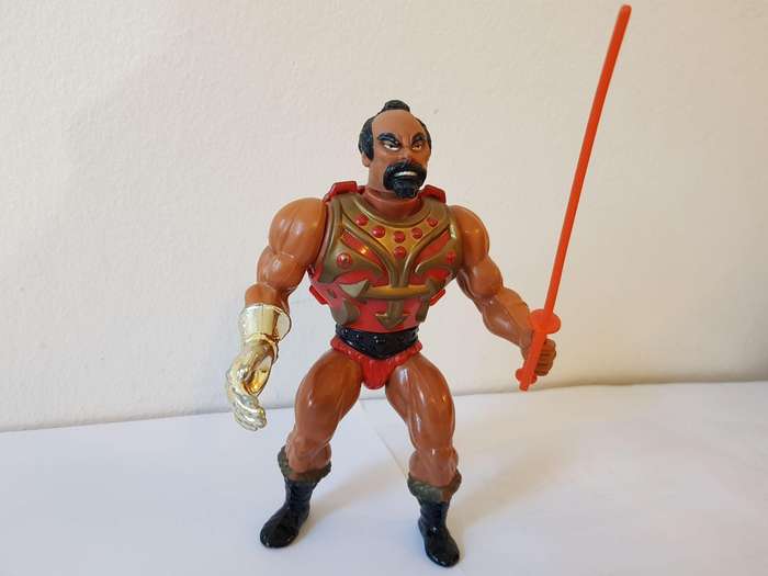 ORIGINAL 1983 JITSU ACTION FIGURE TEAM MEMBER OF EVIL SKELETOR - MASTERS OF THE UNIVERSE-MOTO-MATTEL
