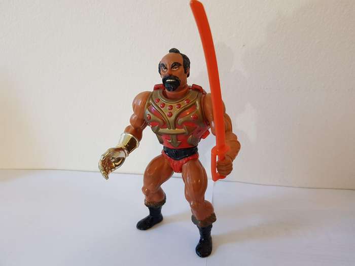 ORIGINAL 1983 JITSU ACTION FIGURE TEAM MEMBER OF EVIL SKELETOR - MASTERS OF THE UNIVERSE-MOTO-MATTEL