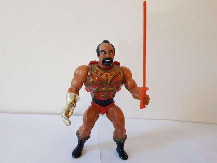 ORIGINAL 1983 JITSU ACTION FIGURE TEAM MEMBER OF EVIL SKELETOR - MASTERS OF THE UNIVERSE-MOTO-MATTEL