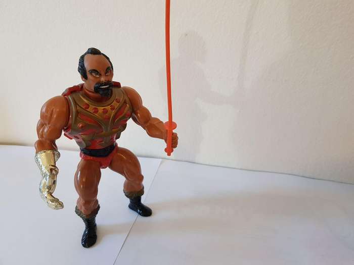 ORIGINAL 1983 JITSU ACTION FIGURE TEAM MEMBER OF EVIL SKELETOR - MASTERS OF THE UNIVERSE-MOTO-MATTEL