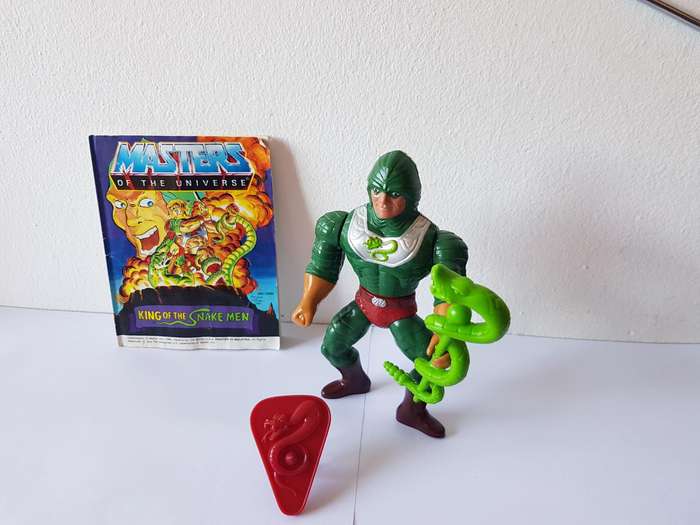 KING HISS ACTION FIGURE BOUGHT IN 1981, MEMBER OF EVIL SKELETOR'S TEAM & MASTERS OF THE UNIVERSE.