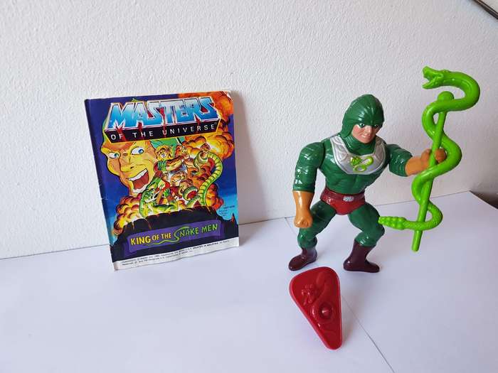 KING HISS ACTION FIGURE BOUGHT IN 1981, MEMBER OF EVIL SKELETOR'S TEAM & MASTERS OF THE UNIVERSE.