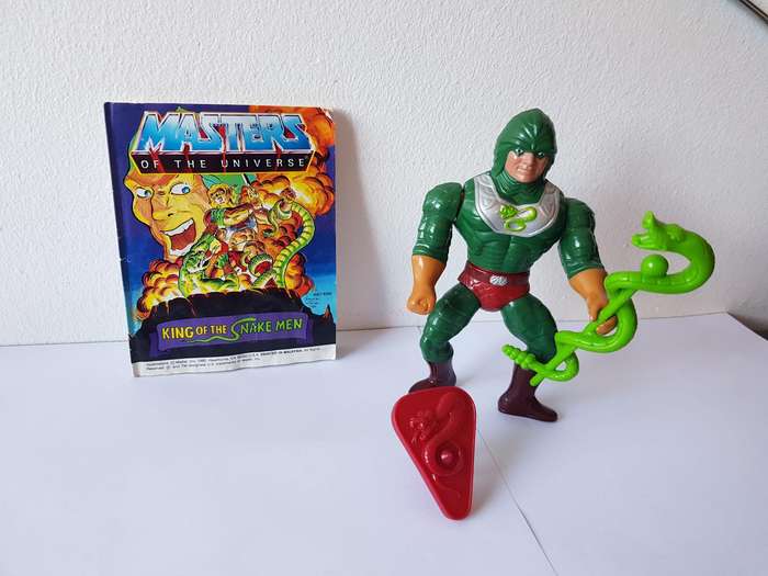 KING HISS ACTION FIGURE BOUGHT IN 1981, MEMBER OF EVIL SKELETOR'S TEAM & MASTERS OF THE UNIVERSE.