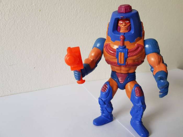 ORIGINAL MAN-E-FACES FROM 1982 - MEMBER OF HE-MAN'S HEROIC TEAM & MASTERS OF THE UNIVERSE-MOTU-MATTE
