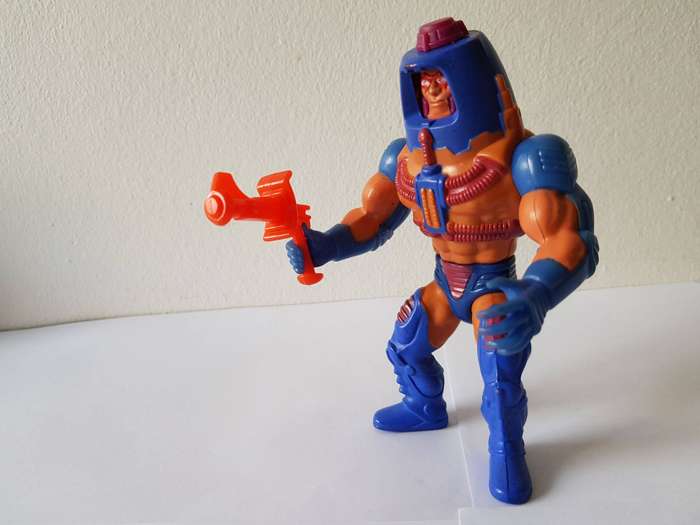 ORIGINAL MAN-E-FACES FROM 1982 - MEMBER OF HE-MAN'S HEROIC TEAM & MASTERS OF THE UNIVERSE-MOTU-MATTE