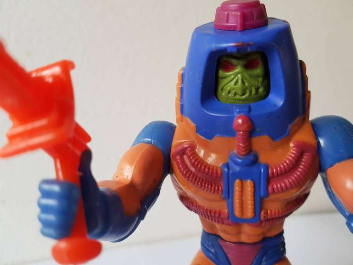 ORIGINAL MAN-E-FACES FROM 1982 - MEMBER OF HE-MAN'S HEROIC TEAM & MASTERS OF THE UNIVERSE-MOTU-MATTE