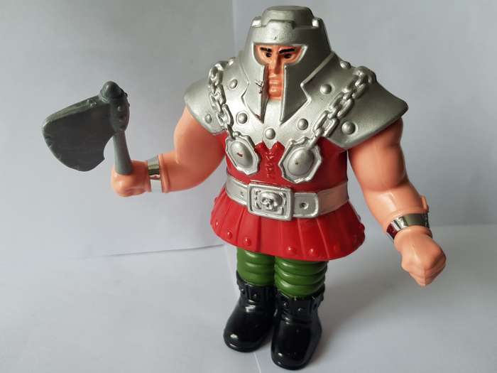 RAM MAN ACTION FIGURE FROM 1982 OF THE MASTERS OF THE UNIVERSE - MOTU - MATTEL.