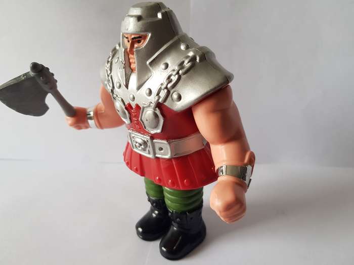 RAM MAN ACTION FIGURE FROM 1982 OF THE MASTERS OF THE UNIVERSE - MOTU - MATTEL.