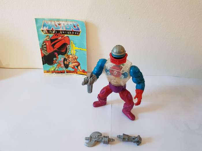 ORIGINAL 1984 ROBOTO ACTION FIGURE FROM THE MASTERS OF THE UNIVERSE - MOTU - MATTEL.