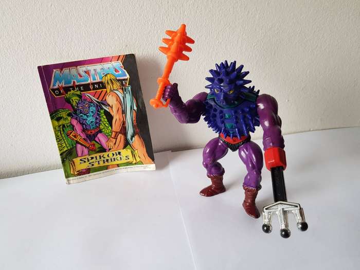 SPIKOR FROM 1984 TEAM MEMBER OF THE EVIL WARRIOR SKELETOR - THE MASTERS OF THE UNIVERSE -MOTU-MATTEL