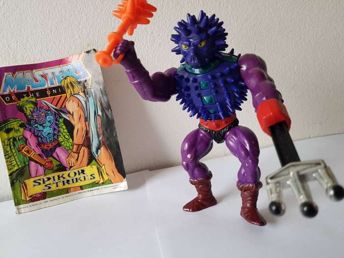SPIKOR FROM 1984 TEAM MEMBER OF THE EVIL WARRIOR SKELETOR - THE MASTERS OF THE UNIVERSE -MOTU-MATTEL