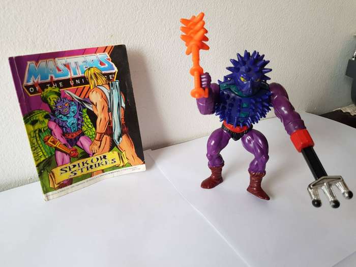 SPIKOR FROM 1984 TEAM MEMBER OF THE EVIL WARRIOR SKELETOR - THE MASTERS OF THE UNIVERSE -MOTU-MATTEL
