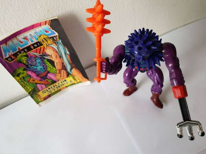 SPIKOR FROM 1984 TEAM MEMBER OF THE EVIL WARRIOR SKELETOR - THE MASTERS OF THE UNIVERSE -MOTU-MATTEL