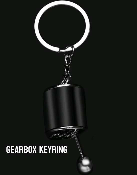 Gearbox Keyring  Functional Mini Shifter with 6 Gears + Reverse