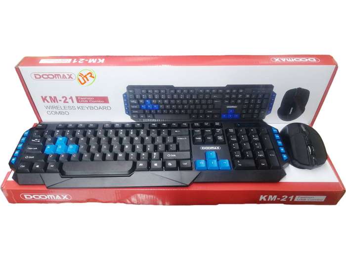 Wireless keyboard and mouse combo