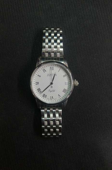 Silver justin couple watch set: Elegant and affordable luxury