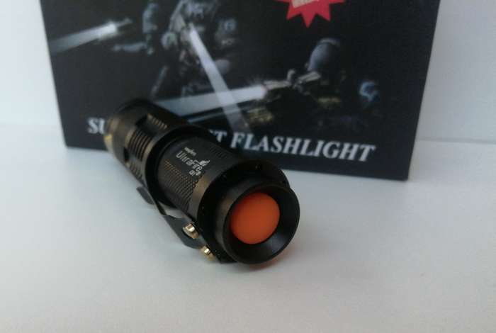 Super bright tactical flashlight