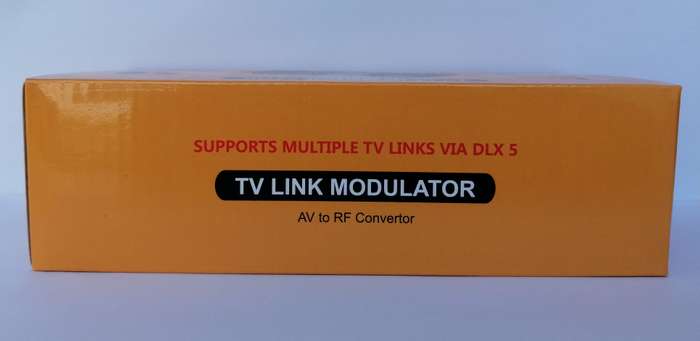 TV Link Modulator  AV to RF Converter (TV Link/IR extender included)