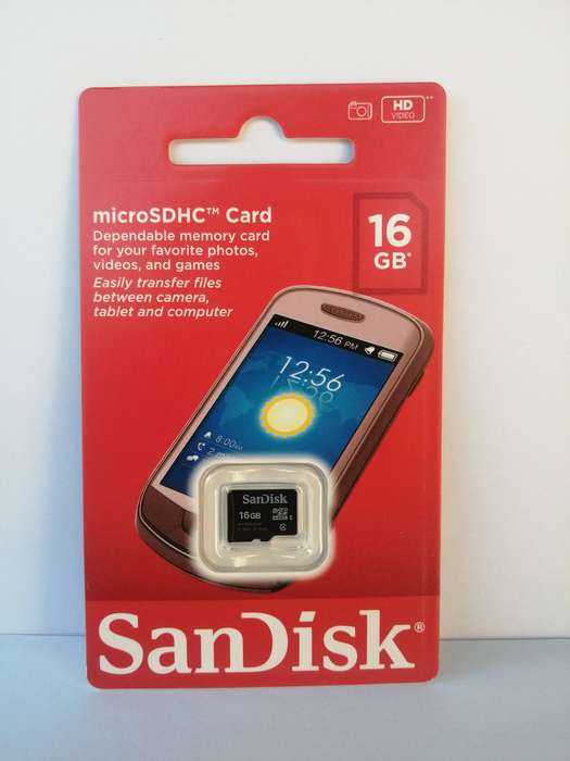 SanDisk 16GB Memory card