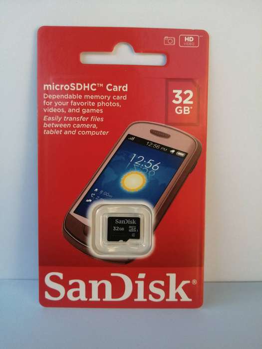 SanDisk 32GB Memory card