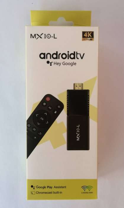 Android TV Stick with HDMI | 4K Ultra HD | Google TV & Voice Remote | Chromecast Built-In