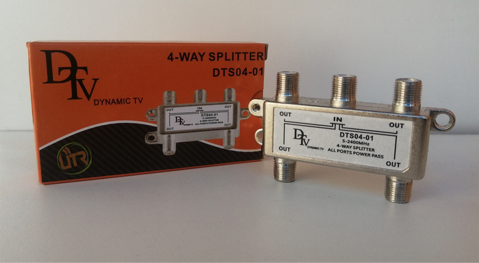 DSTV 4 way splitter