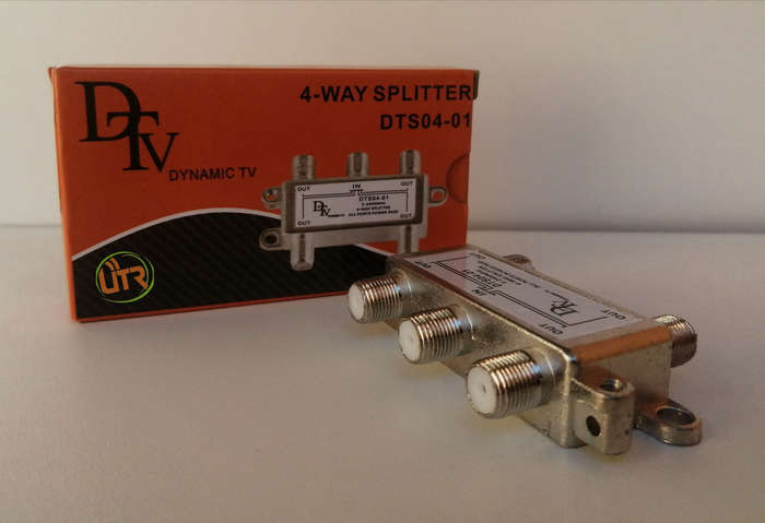 DSTV 4 way splitter