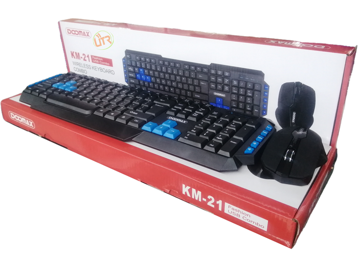 Wireless keyboard and mouse combo