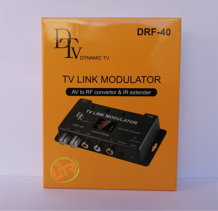 TV Link Modulator  AV to RF Converter & IR Extender