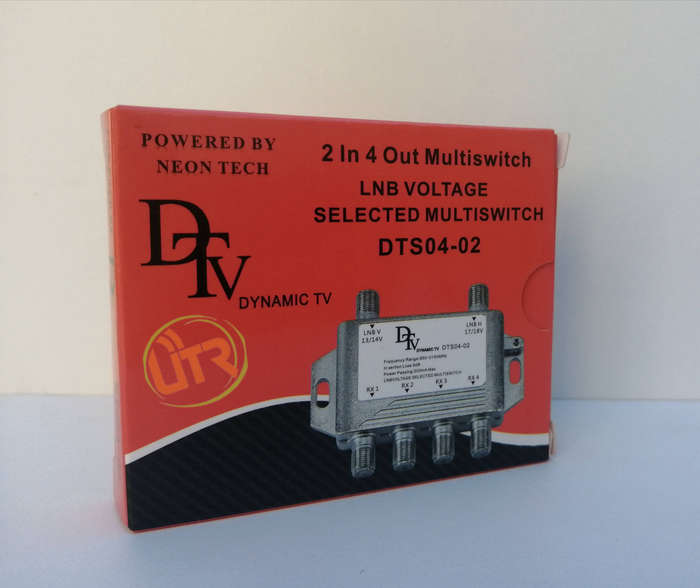 DSTV Multiswitch 2 x 4