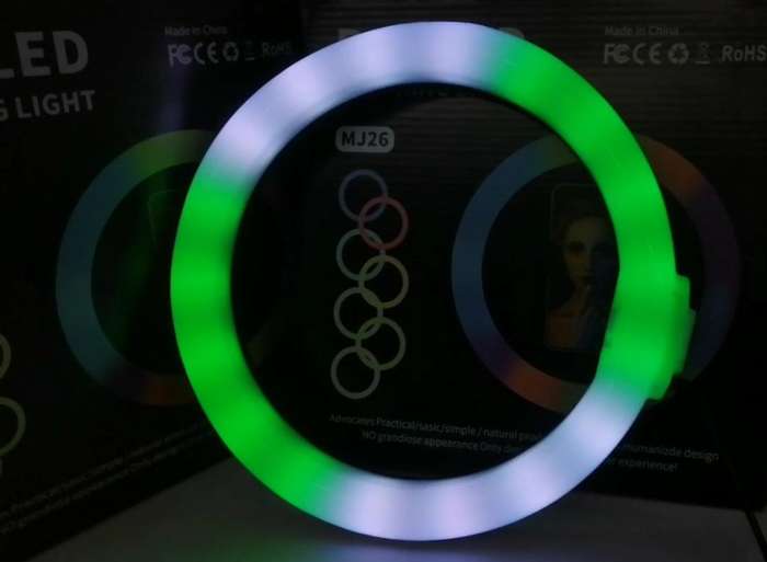 RGB LED Soft Ring Light
