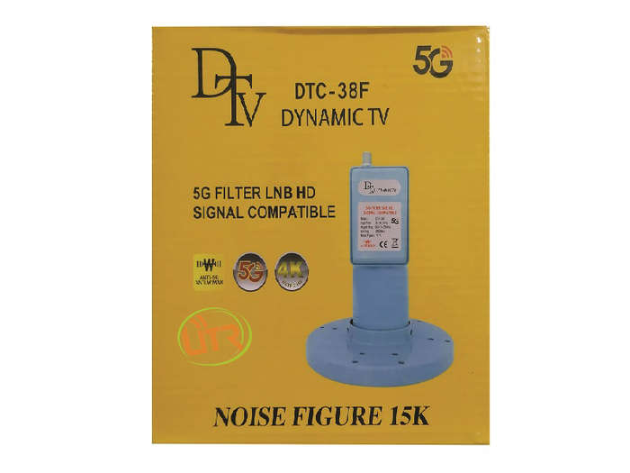 DTV 5G filter c band single  lnb dtc-38F