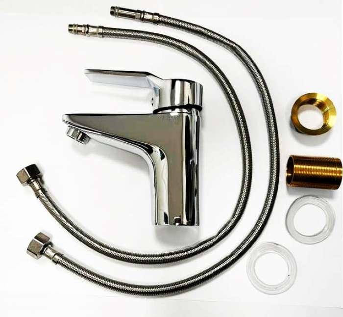 Basin Mixer Silver Chrome M3W Series by Creative Combos